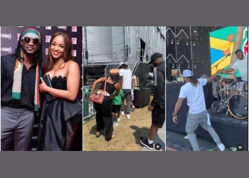 Paul Okoye Links Up With Ex-Wife, Anita As They Take Their Kids To Concert Rehearsal