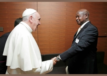Pope Francis hails Museveni, Among for preserving family values