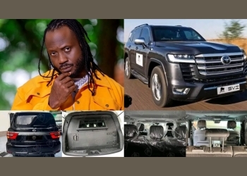 Bebe Cool Shows Off His UGX 600 Million Bulletproof Car