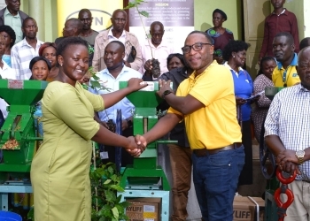 MTN Foundation boosts Kalaa Mugosi Women Empowerment Ltd with coffee processing equipment to propel community development