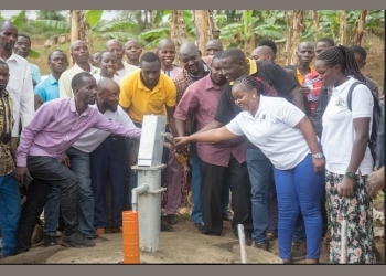 MTN Uganda enhances community empowerment with a water project in Kyaka I