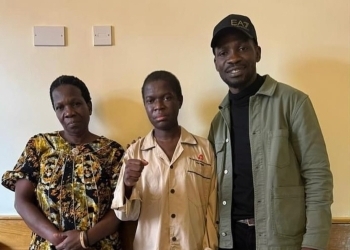 Bobi Wine Visits Muhammad Ssegirinya at Aga Khan Hospital in Nairobi