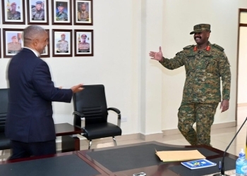 Gen. Muhoozi Kainerugaba and IOC’s William Blick Discuss Youth Sports and Development Initiatives in Uganda