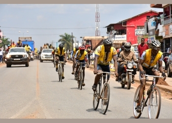 Odoto and Luganda Defend MTN Busoga Cycling Crowns in Thrilling 175km Showdown