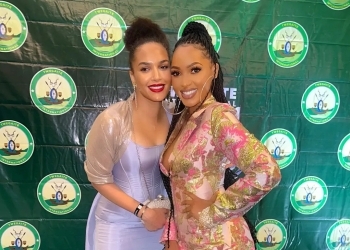 Spice Diana Praises Chameleone's Ex-Wife, Daniella Atim, After Meeting In USA