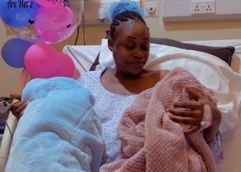 Mama D choking on hospital bill after welcoming twins, This is what happened!