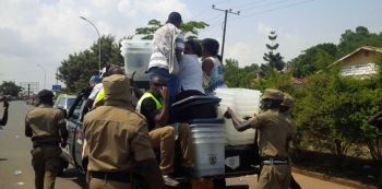 Chaos Breaks up At Ggaba, Miltary Secures Polling Station — Video
