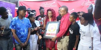 Galaxy FM Honours Sheebah With A Special Award