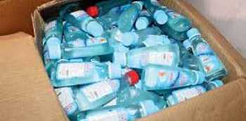 Police Arrests Man for Making Counterfeit Sanitizers