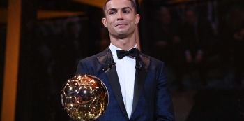 Cristiano Ronaldo wins fifth Ballon d'Or