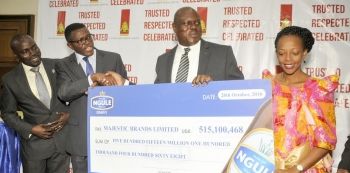 UBL Hands over 515m from Ngule Sales to Buganda Kingdom   