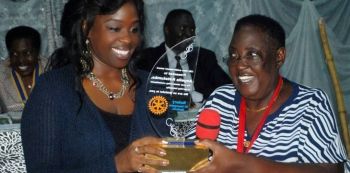 Angella Katatumba Receives Lifetime Achievement Award.
