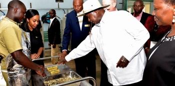 President Museveni Commissions State of the Art Gold Refinery in Entebbe &mdash; Photos