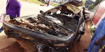 Warning, Graphic Photo — Comedian King Kong Involved In A Fatal Accident.