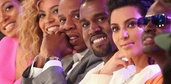 Kim Kardashian, Kanye West Reconcile With Jay Z, Beyoncé At Blue Ivy's Birthday Bash?