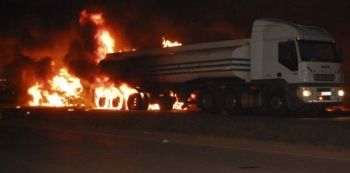 One Critically Injured in Mpigi Fuel Tanker Explosion