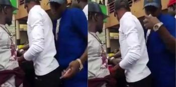 Video: Chameleone Filmed Stealing Money From Bryan White