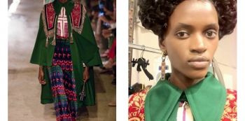 Aketch Joy Winnie Makes European Debut Walking For Gucci.