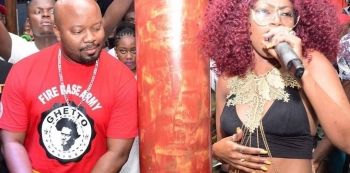 Photos:  DJ Nimrod Salivates at Sheebah's Assets in Club