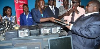 Total Uganda Donates IT Equipment To The Blind