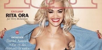 Rita Ora Flashes Pink Nipples On Lui Magazine Cover