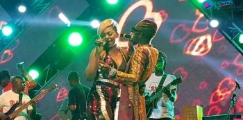 Irene Ntale...The Only Female Artist That Performed At #10YearsOfRAW