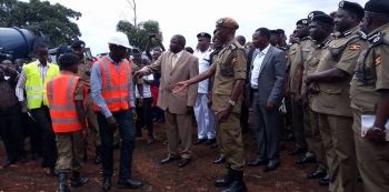 Minister Obiga Kania Launches 1000 housing Units for Junior Police officers at Naguru- Photos