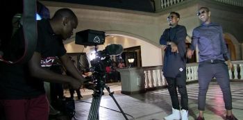 Behind-The-Scenes: Eddy Kenzo, Patoranking Shooting "Royal" Music Video with Jahlive