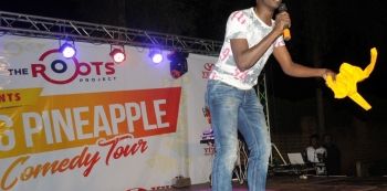 UG Pineapple Jazzes up Mbale Comedy Show