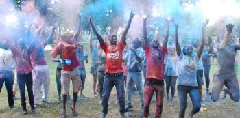 Uganda Waragi Takes Color Fun Run to Jinja
