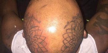 Dancer Eddie Wizzy Get New Head Tattoo