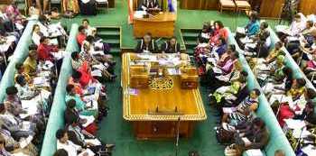Panic as Strange men Attack Parliament during plenary