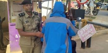 Security guards arrested, cautioned for wearing hoodies