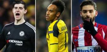Football transfer gossip: Aubameyang, Giroud, Hazard, Perisic, Danilo, Lemar