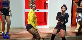 Cindy Sanyu Shoots Video With A Top Namibian singer