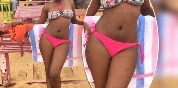 Sarah Musayimuto Promotes Gospel Song in A Bikini