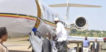 President Museveni in Sudan for meeting on South Sudan Peace Agreement 