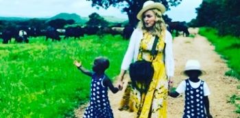 Madonna Adopts Twins From Malawi