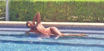 PICS: Kleith Kyatuhaire Flaunts Dangerous Curves In Bikini