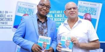 Tycoon Sudhir Ruparelia Tells Youth To Pick A Leaf From Dr. Innocent Nahabwe As He Launches Maiden Book, Treating Small Businesses