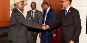 Museveni congratulates Kagame on new AU position