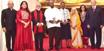 President Museveni launches Mehta’s book, hails Asians for Contribution to Uganda’s economic development