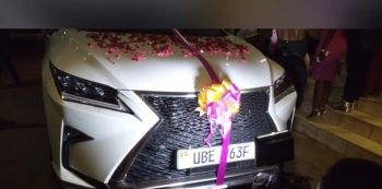 Ex-Miss Uganda Ellah Rewarded With  Lexus Car Worth 200m On  Birthday Party