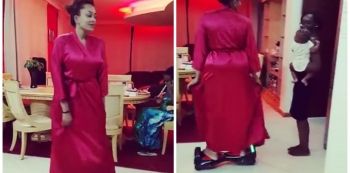 Zari Hassan Rides IO Hawk Board While Dancing — Watch Video