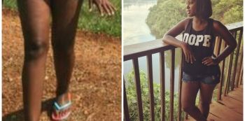 Flavia Tumusiime Flaunts Her HOT Thighs In A Pair Of Tight Denim Shorts!