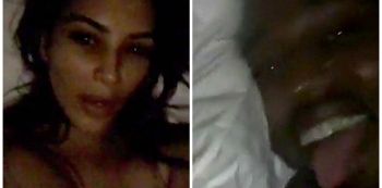 Watch: Kim Kardashian Shares Intimate Video In Bed With Kanye West Snoring Like A Pig