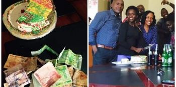 Swangz Avenue Boss Gets Showered With Money During Birthday Celebrations