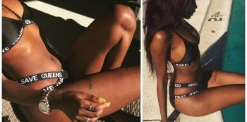 Singer Ang3lina Strips To Flaunt Juicy Body In Sex Oozing Bikini!