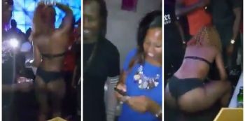 Bebe Cool HIRES A STRIPPER For His Birthday Party . . . And Zuena Loves What She’s Seeing!!