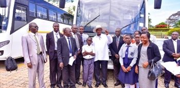 Museveni donates 40 vehicles - Photos